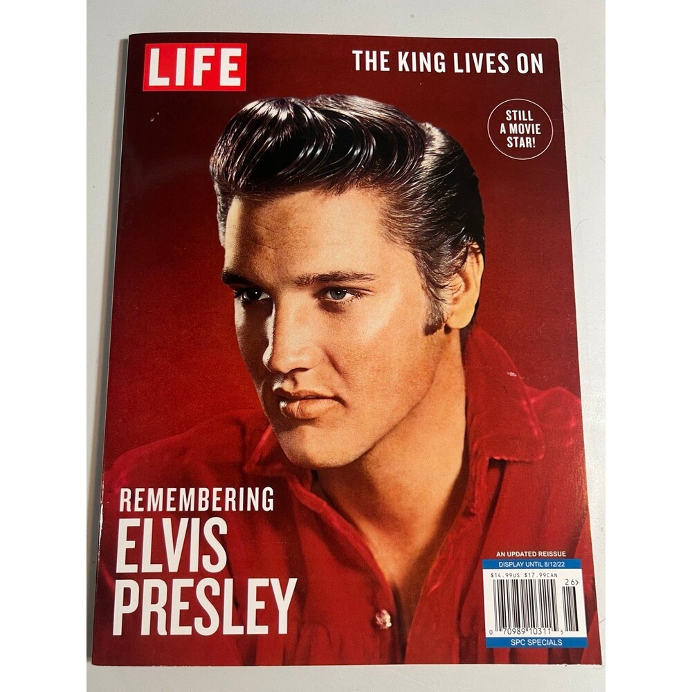 Elvis magazine and socks‎